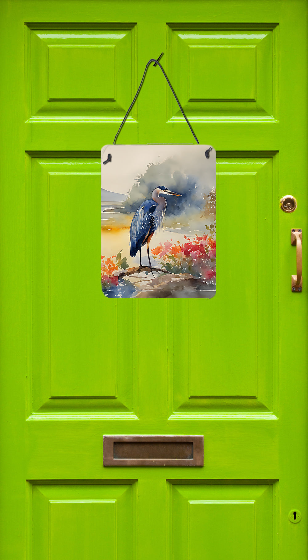 Buy this Blue Heron Wall or Door Hanging Prints