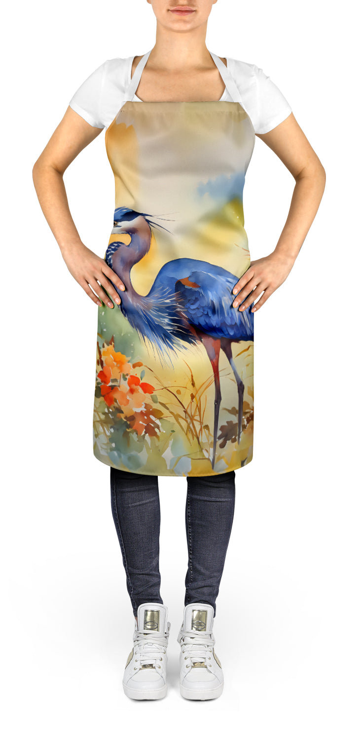 Blue Heron Apron