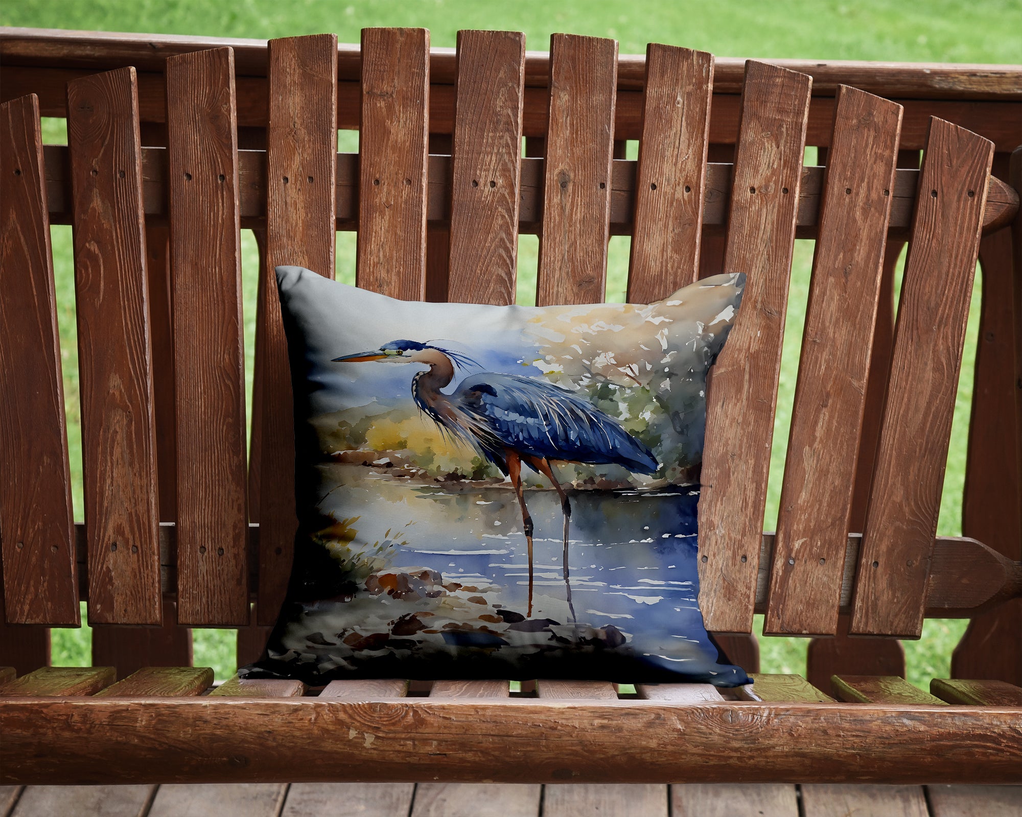 Buy this Blue Heron Throw Pillow