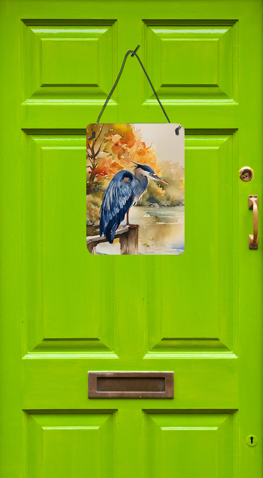 Buy this Blue Heron Wall or Door Hanging Prints