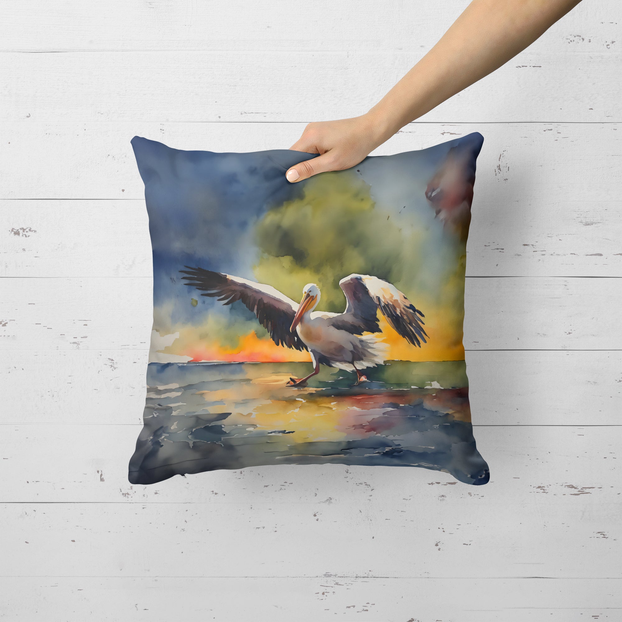 Pelican Throw Pillow