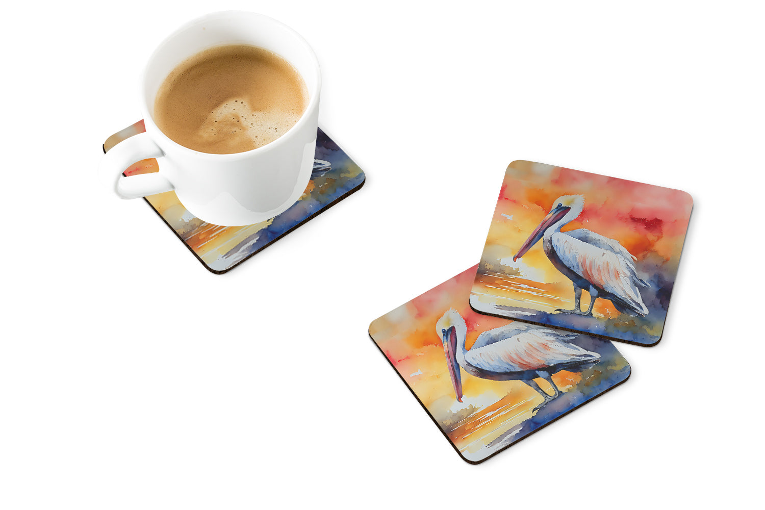 Pelican Foam Coasters