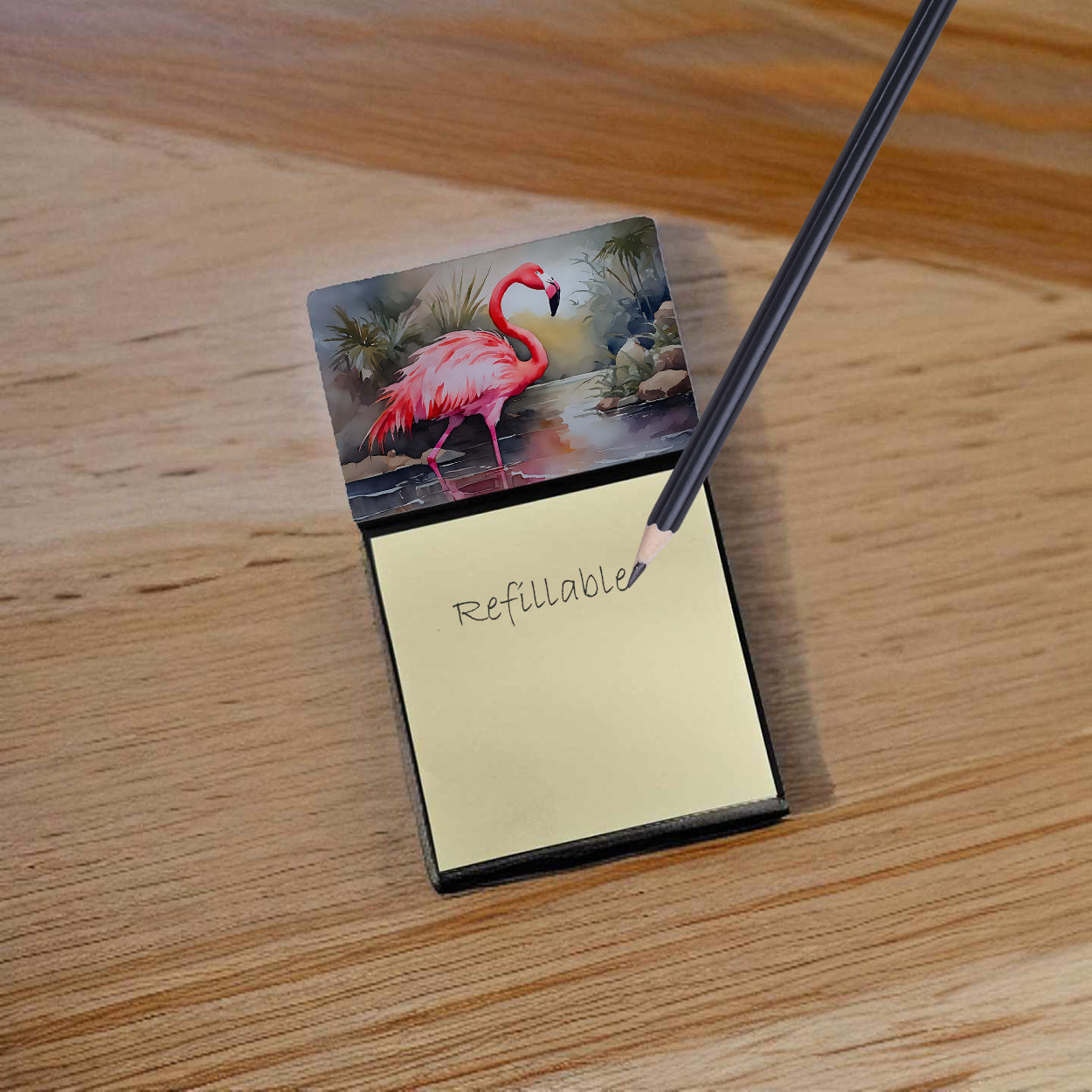 Flamingo Sticky Note Holder