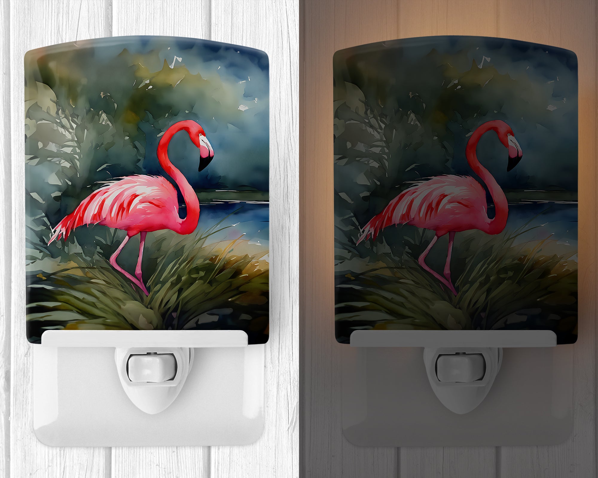 Buy this Flamingo Ceramic Night Light