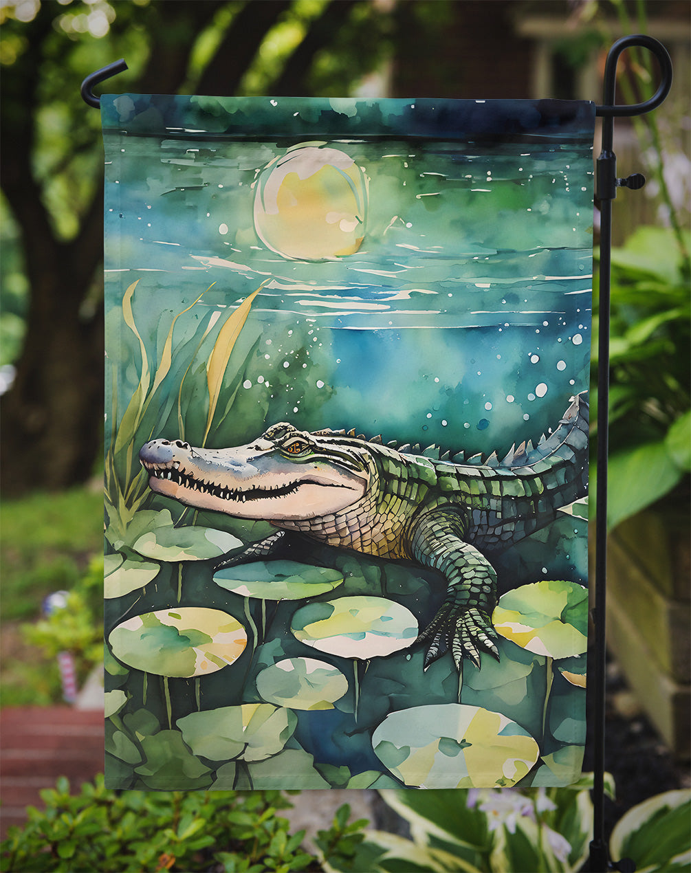 Alligator Garden Flag