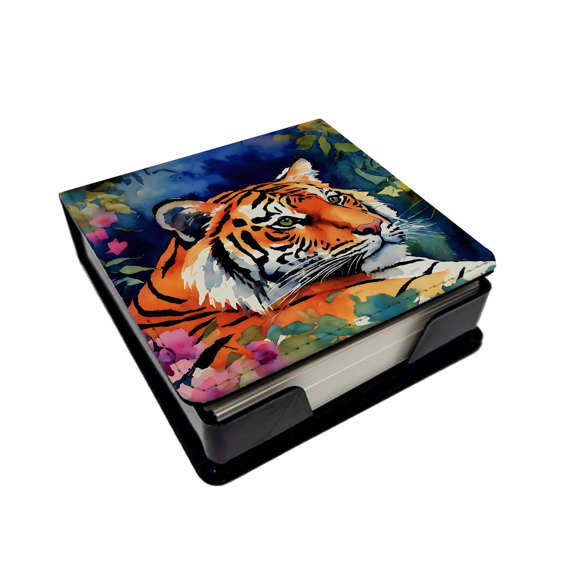 Buy this Bengal Tiger PU Leather Note Paper Holder