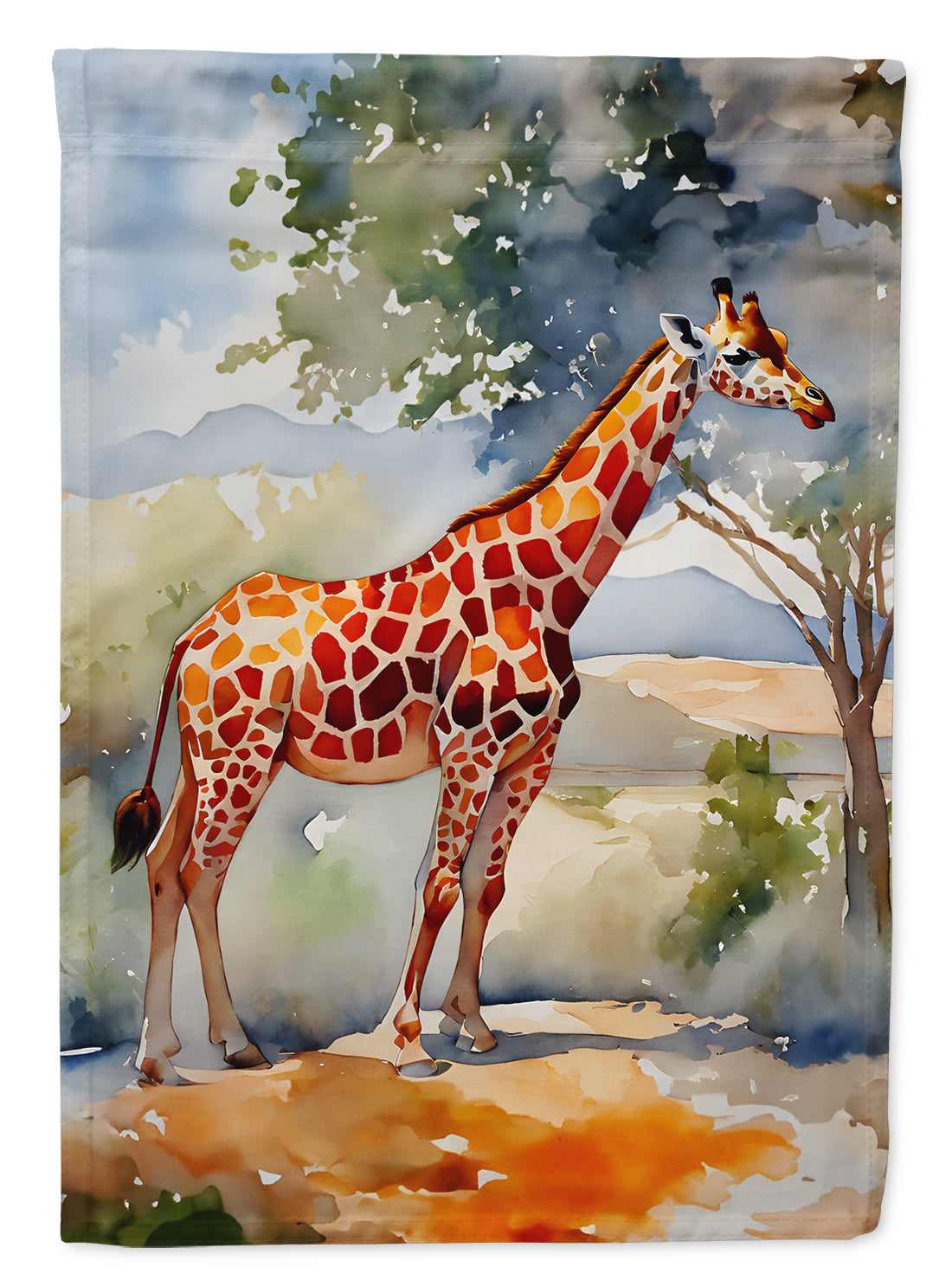 Buy this Giraffe Garden Flag