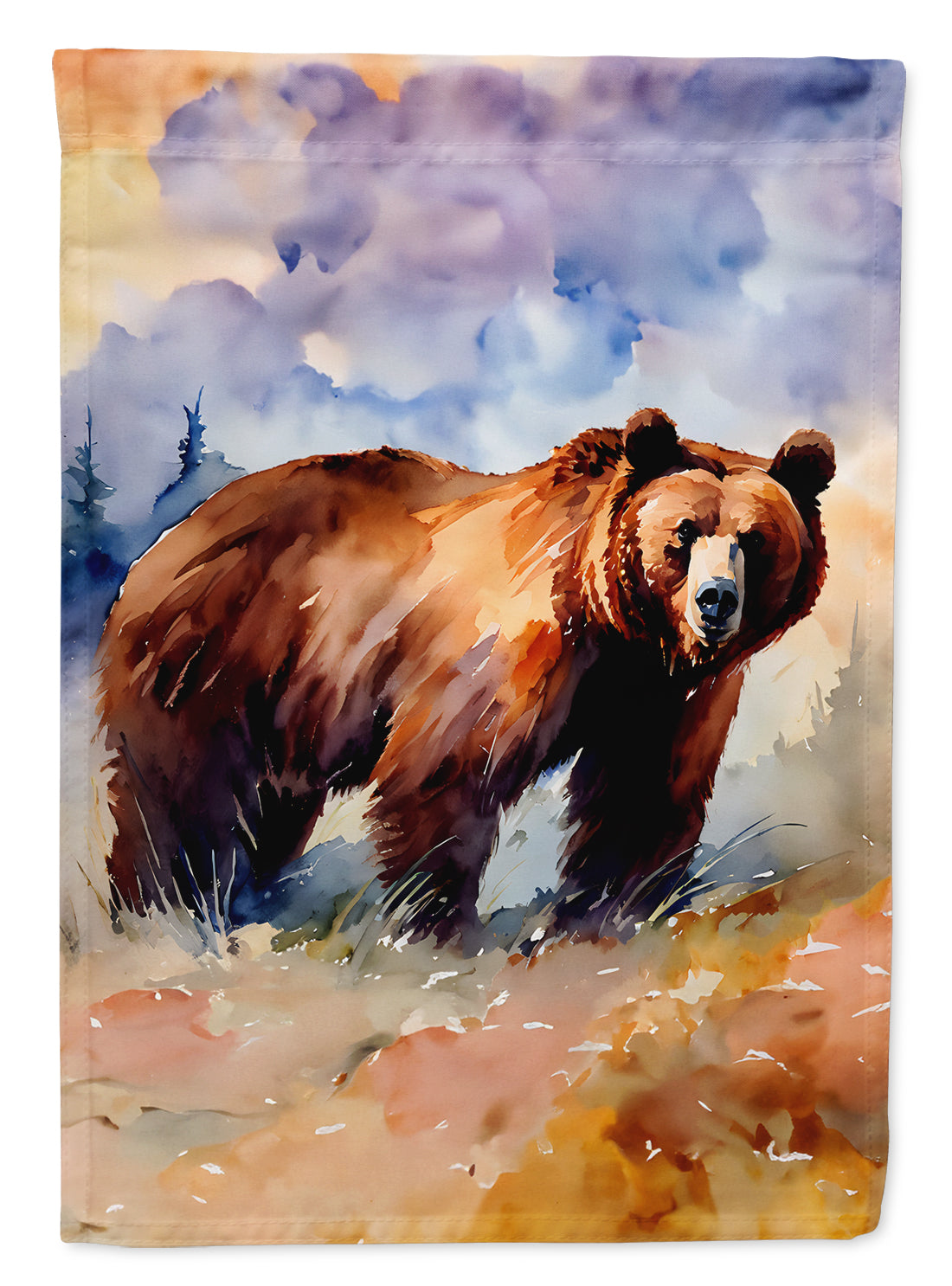 Buy this Grizzly Bear Garden Flag