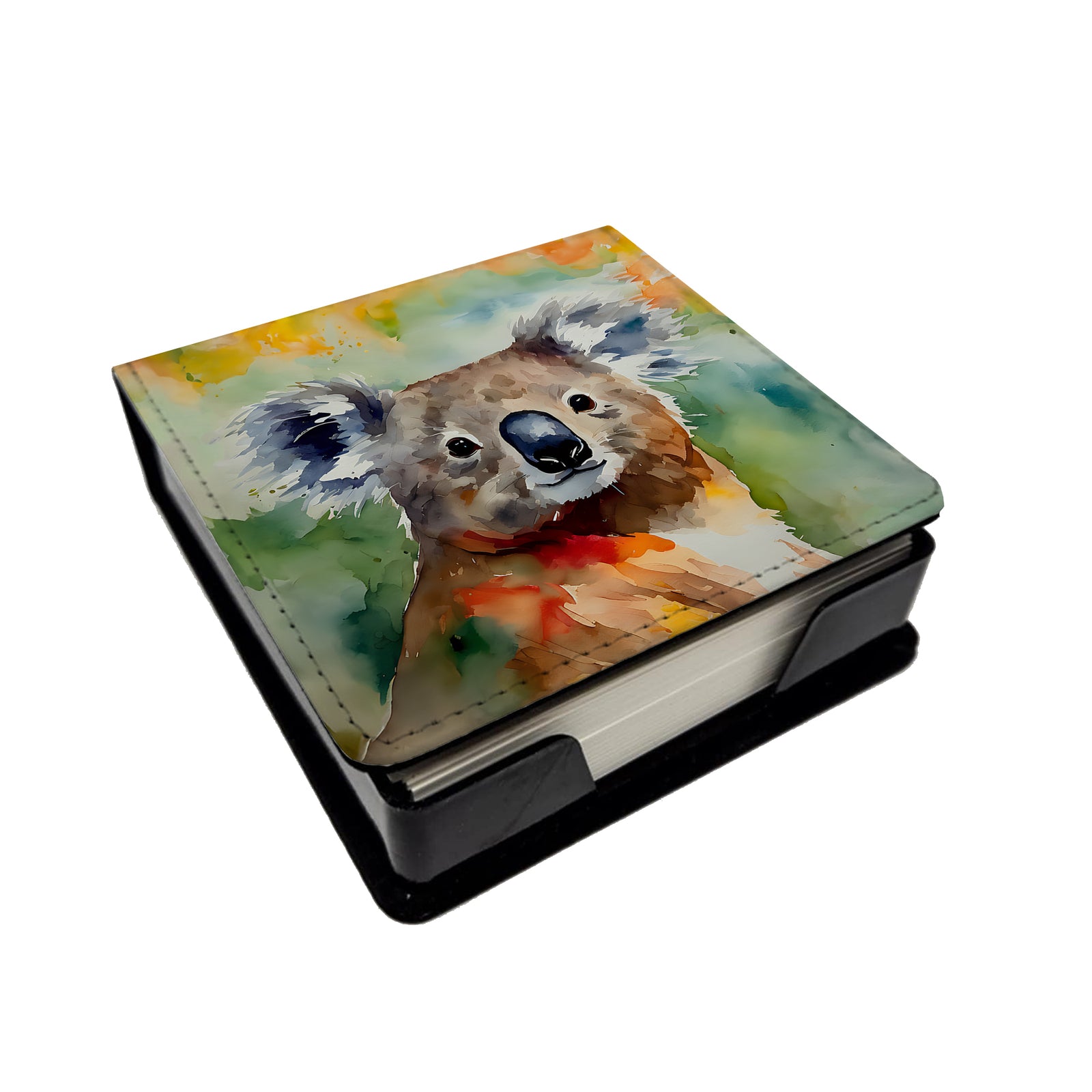 Buy this Koala PU Leather Note Paper Holder