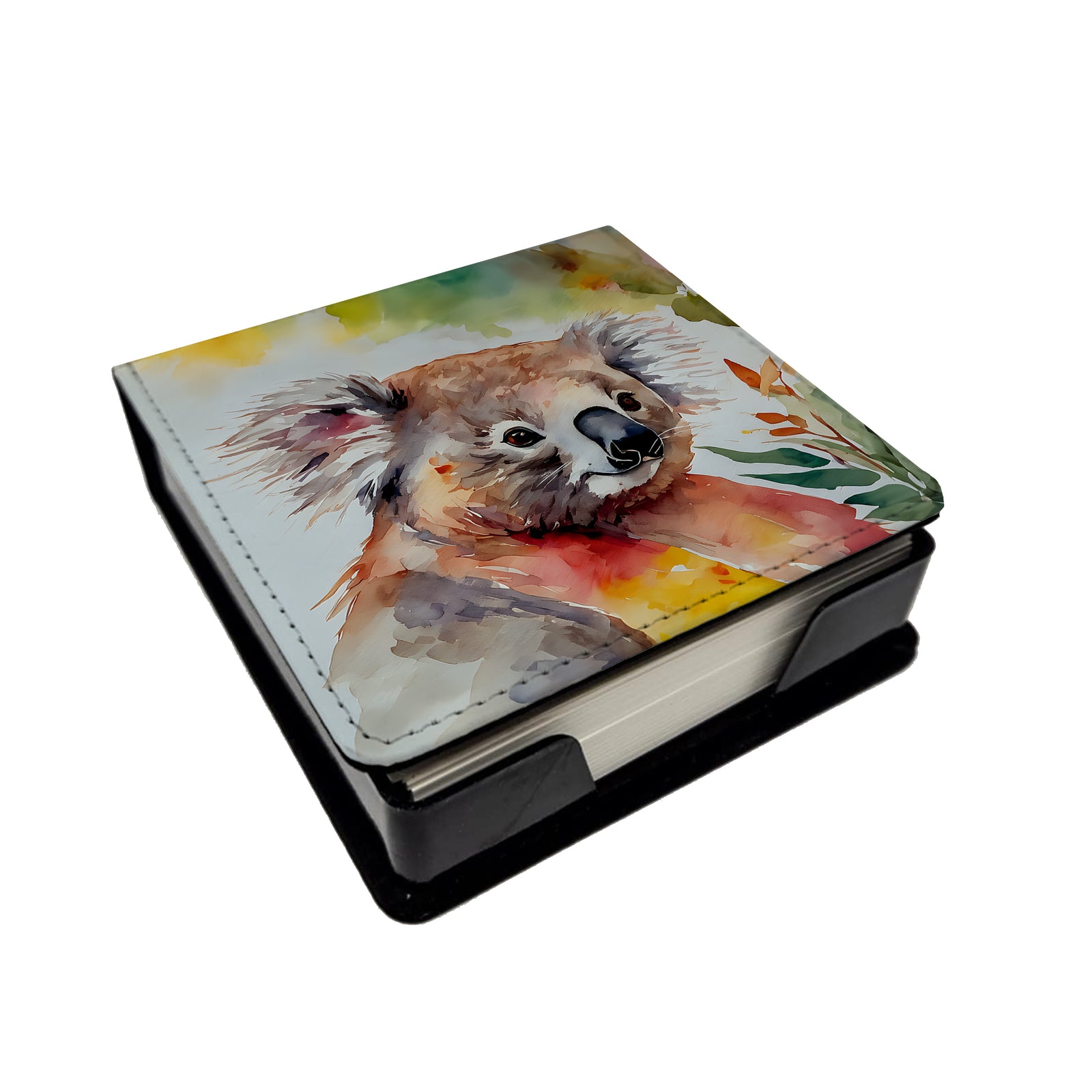 Buy this Koala PU Leather Note Paper Holder