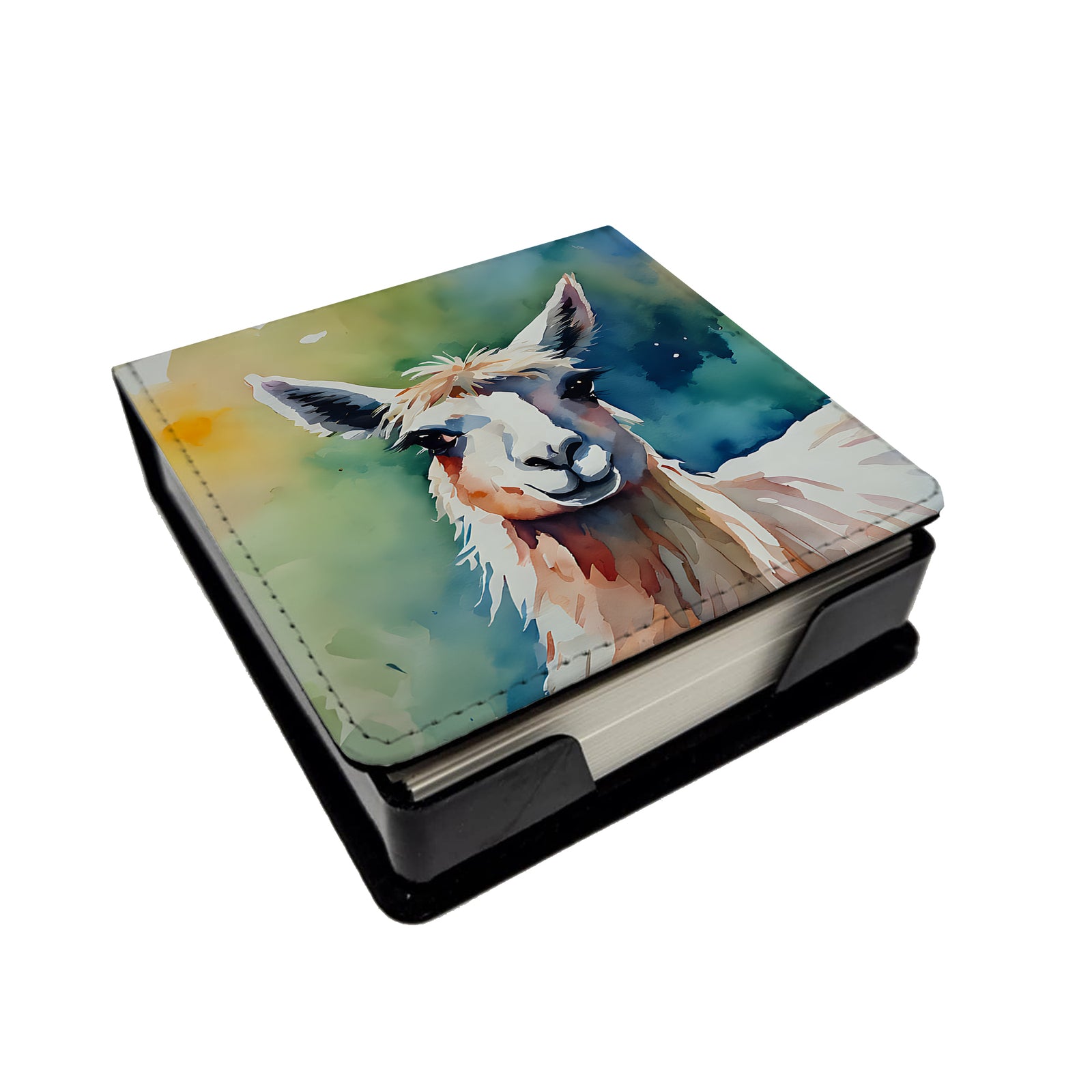 Buy this Llama PU Leather Note Paper Holder