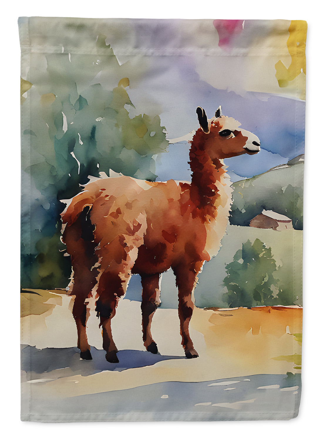 Buy this Llama Garden Flag