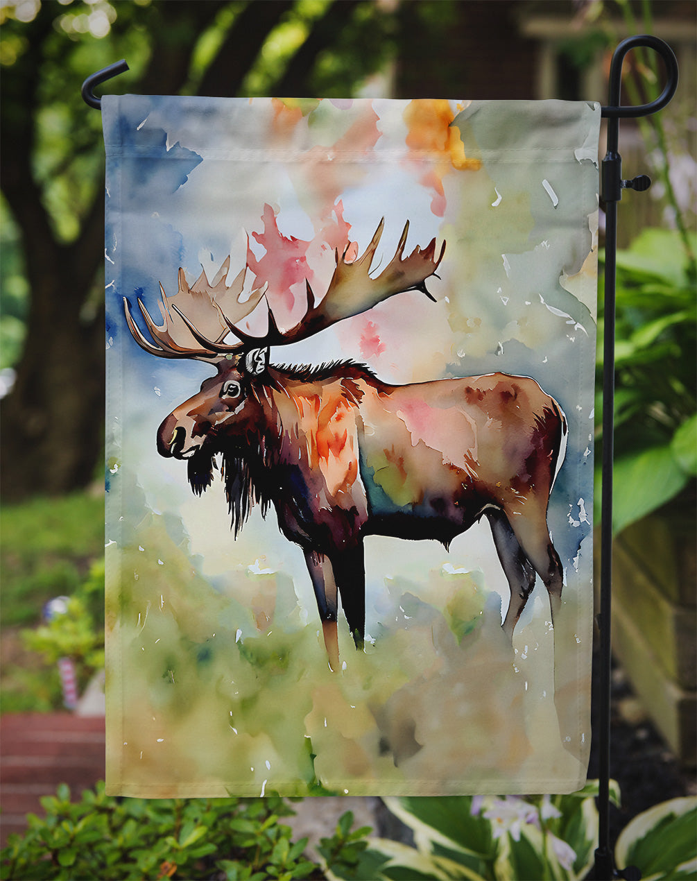 Moose Garden Flag