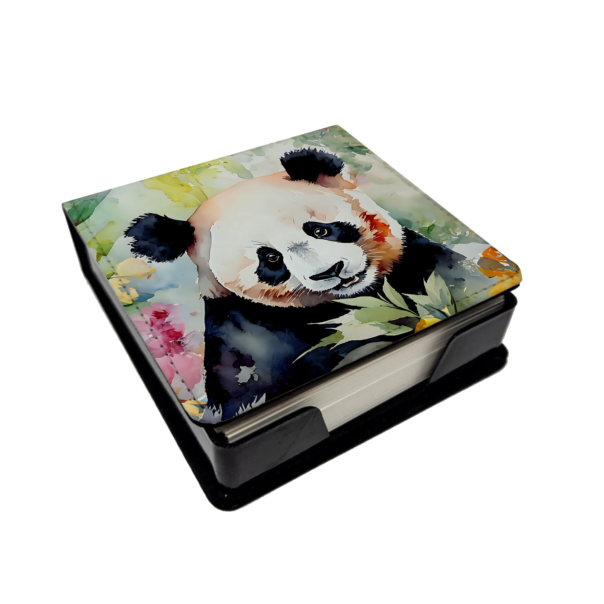 Buy this Panda PU Leather Note Paper Holder