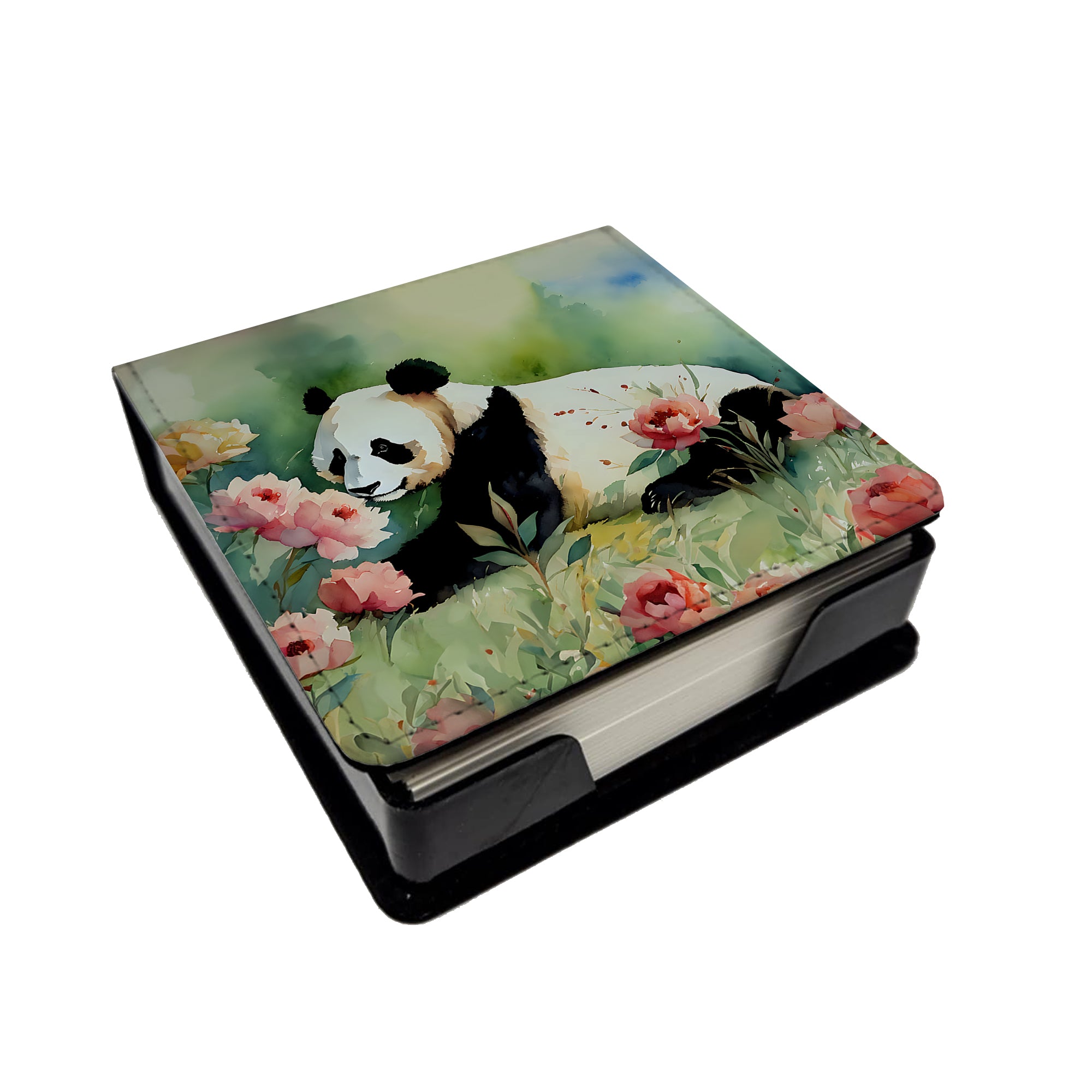 Buy this Panda PU Leather Note Paper Holder