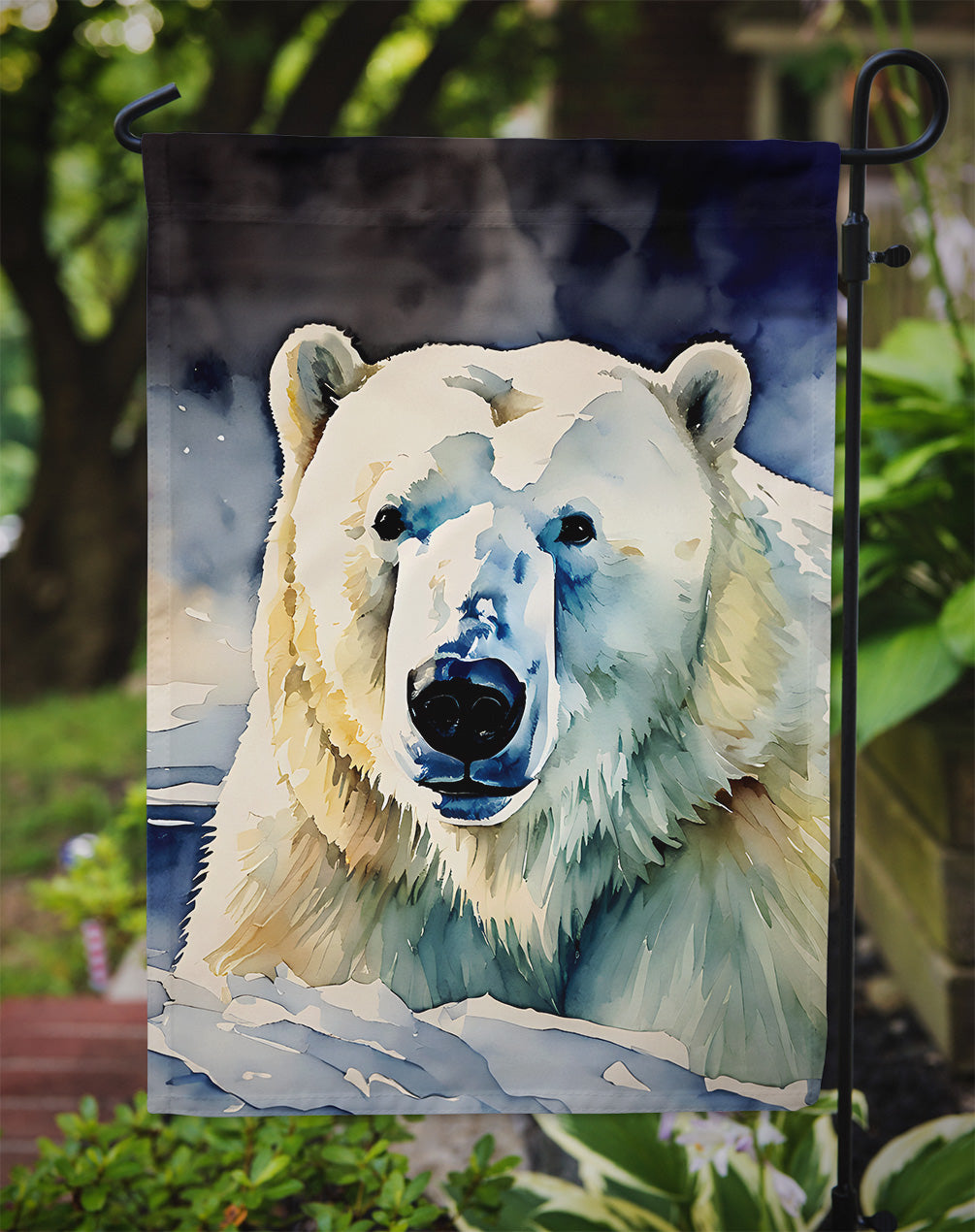 Polar Bear Garden Flag