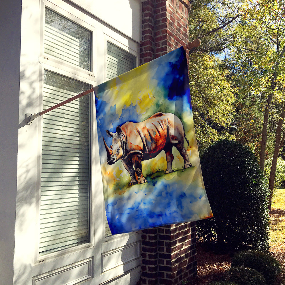 Buy this Rhinoceros House Flag