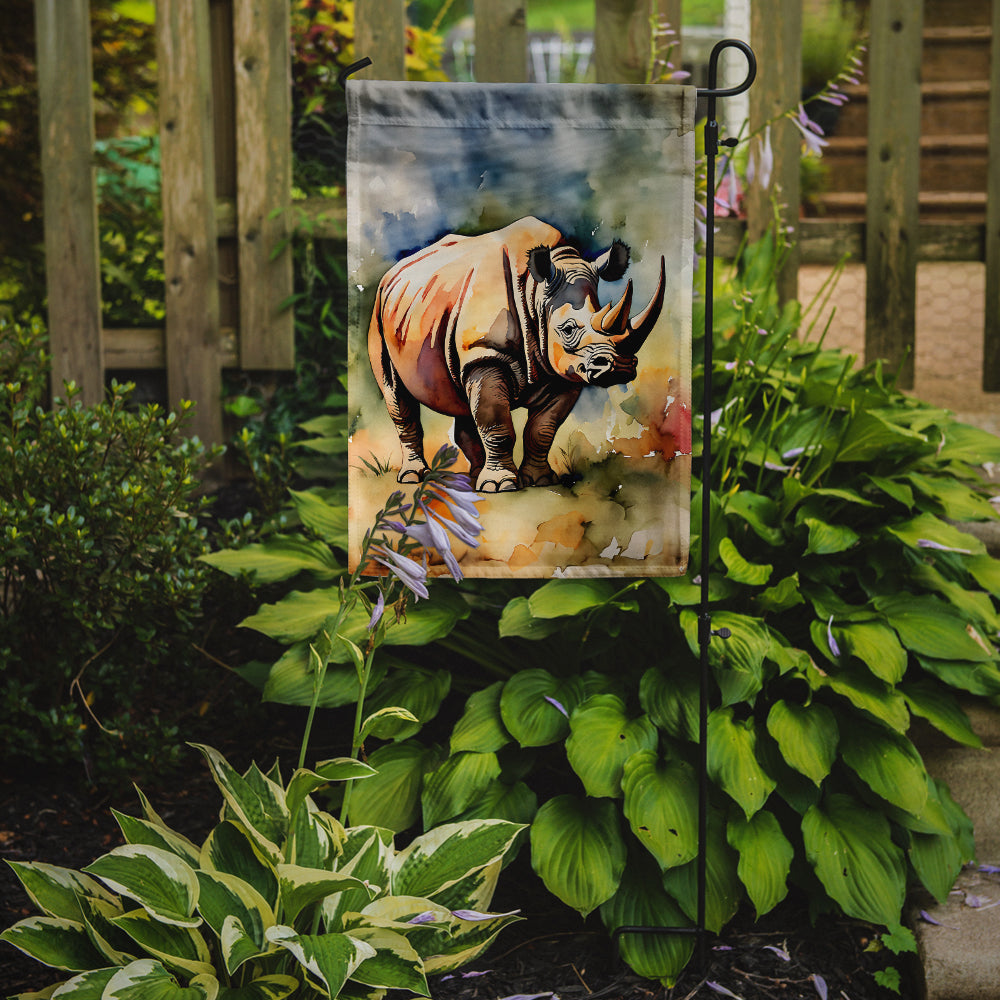 Buy this Rhinoceros Garden Flag