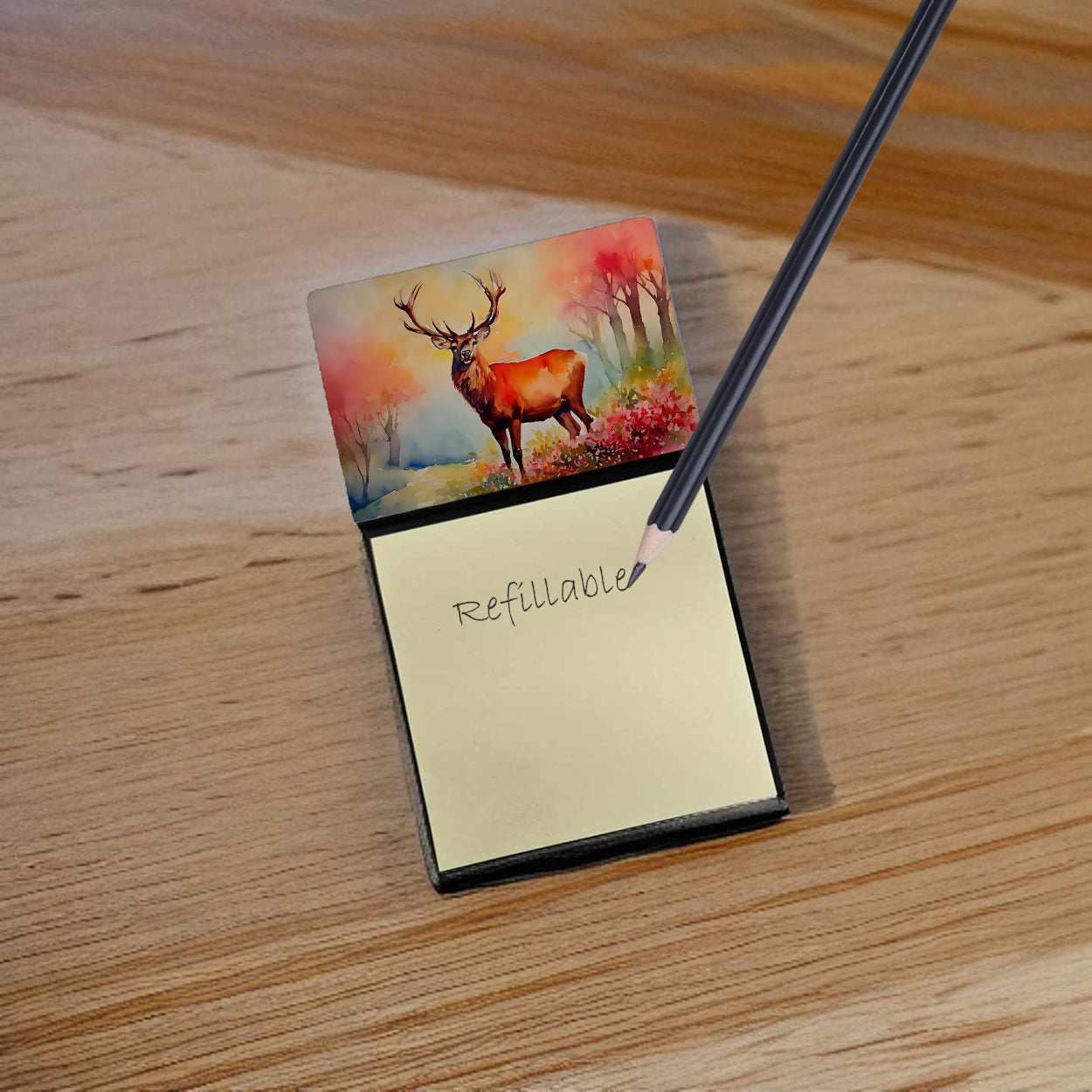 Buy this Deer Stag Sticky Note Holder