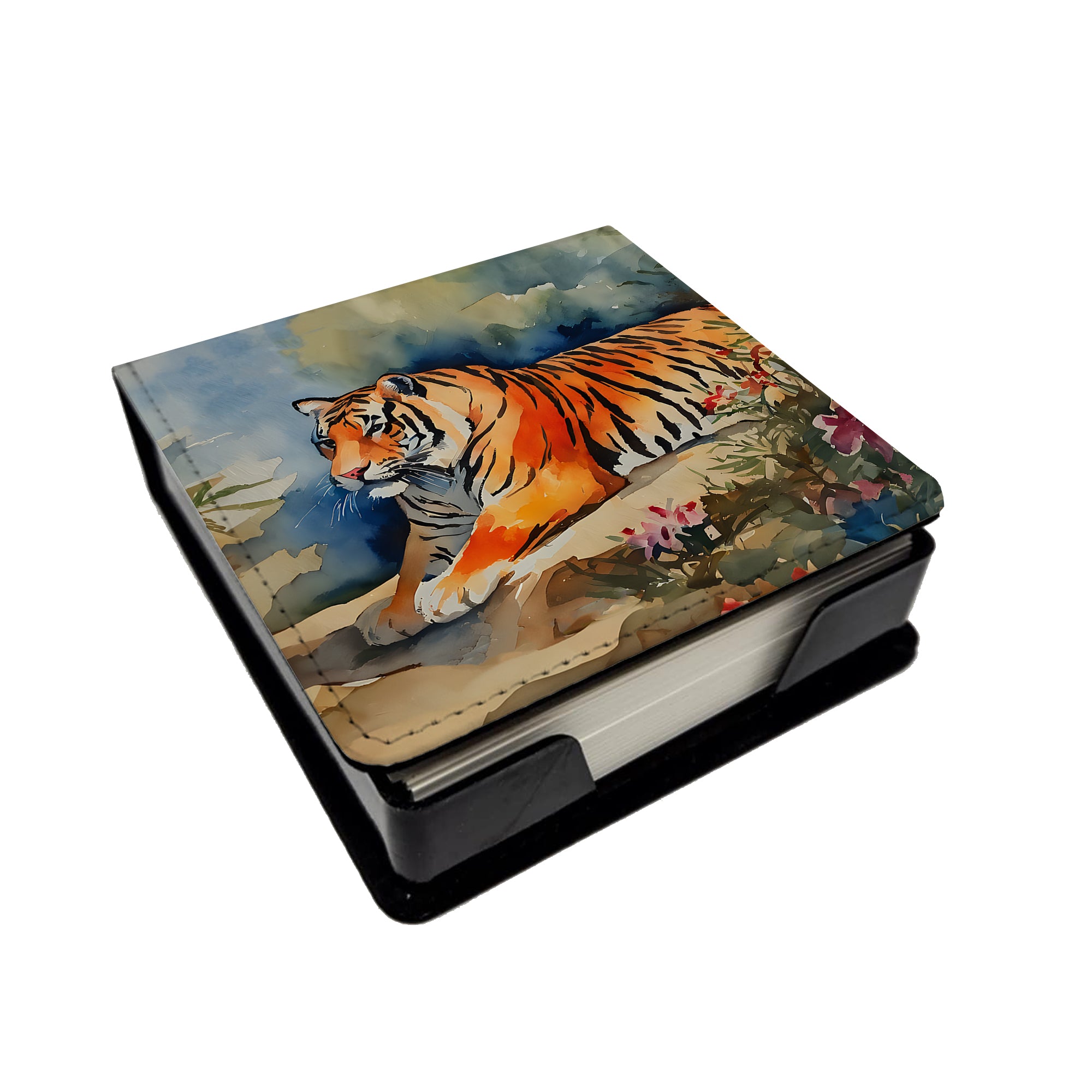 Buy this Tiger PU Leather Note Paper Holder