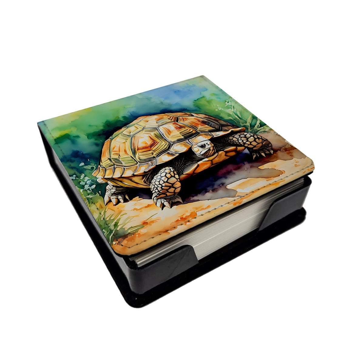 Buy this Turtles Tortoises PU Leather Note Paper Holder