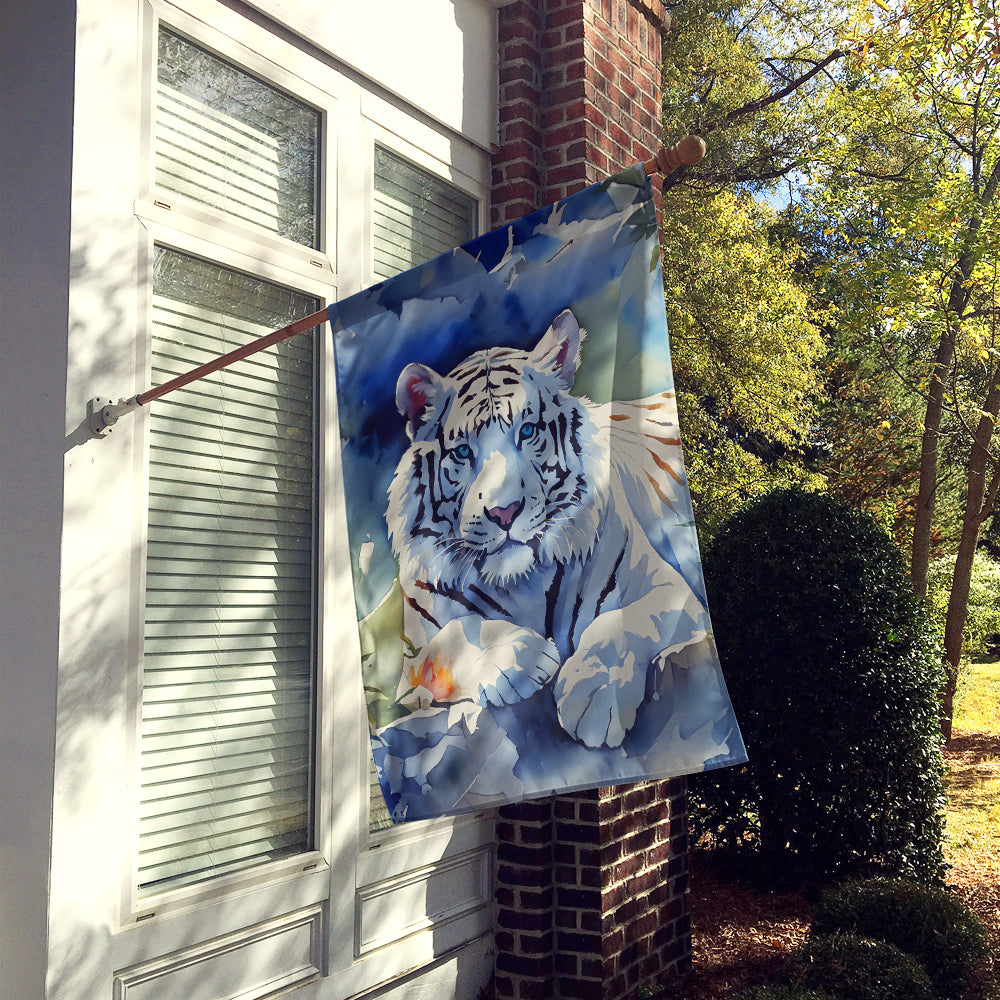 Buy this White Tiger House Flag