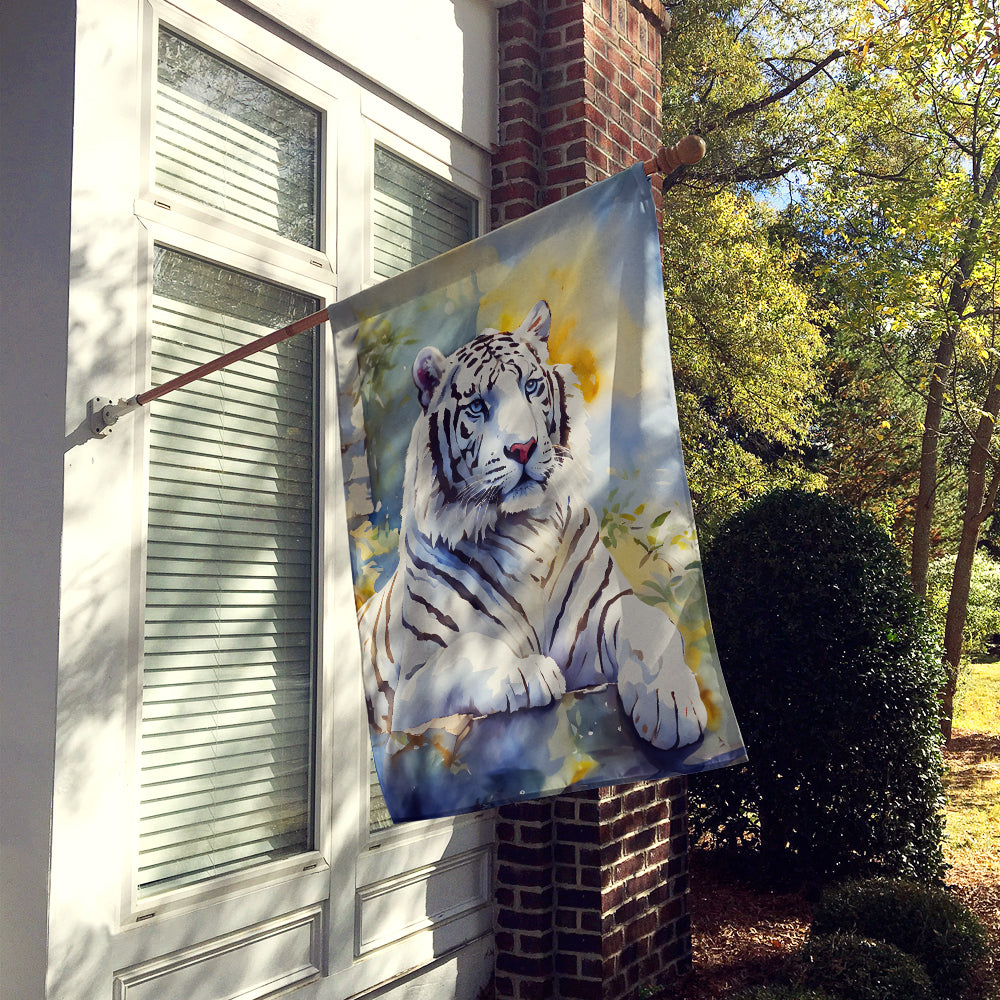 Buy this White Tiger House Flag