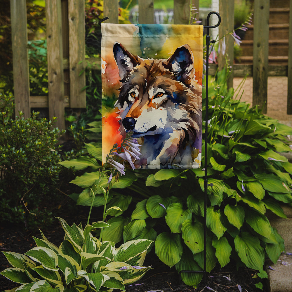 Wolves Wolf  Garden Flag