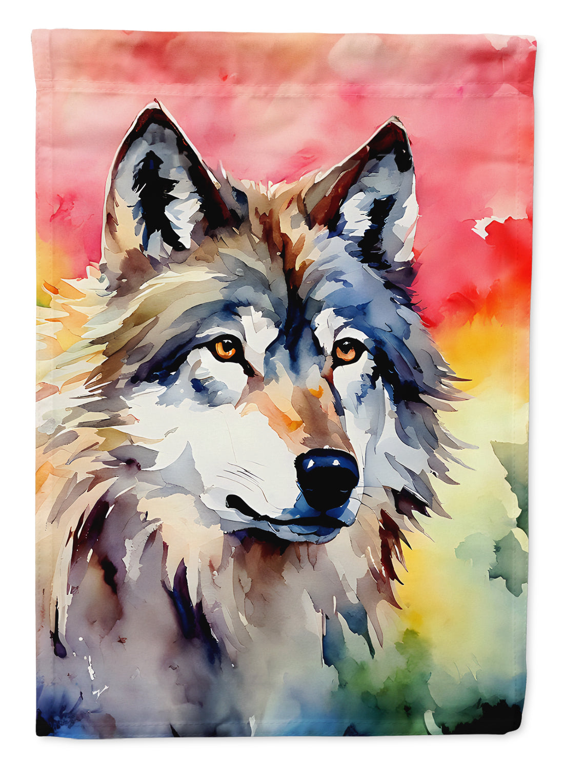 Buy this Wolves Wolf  House Flag