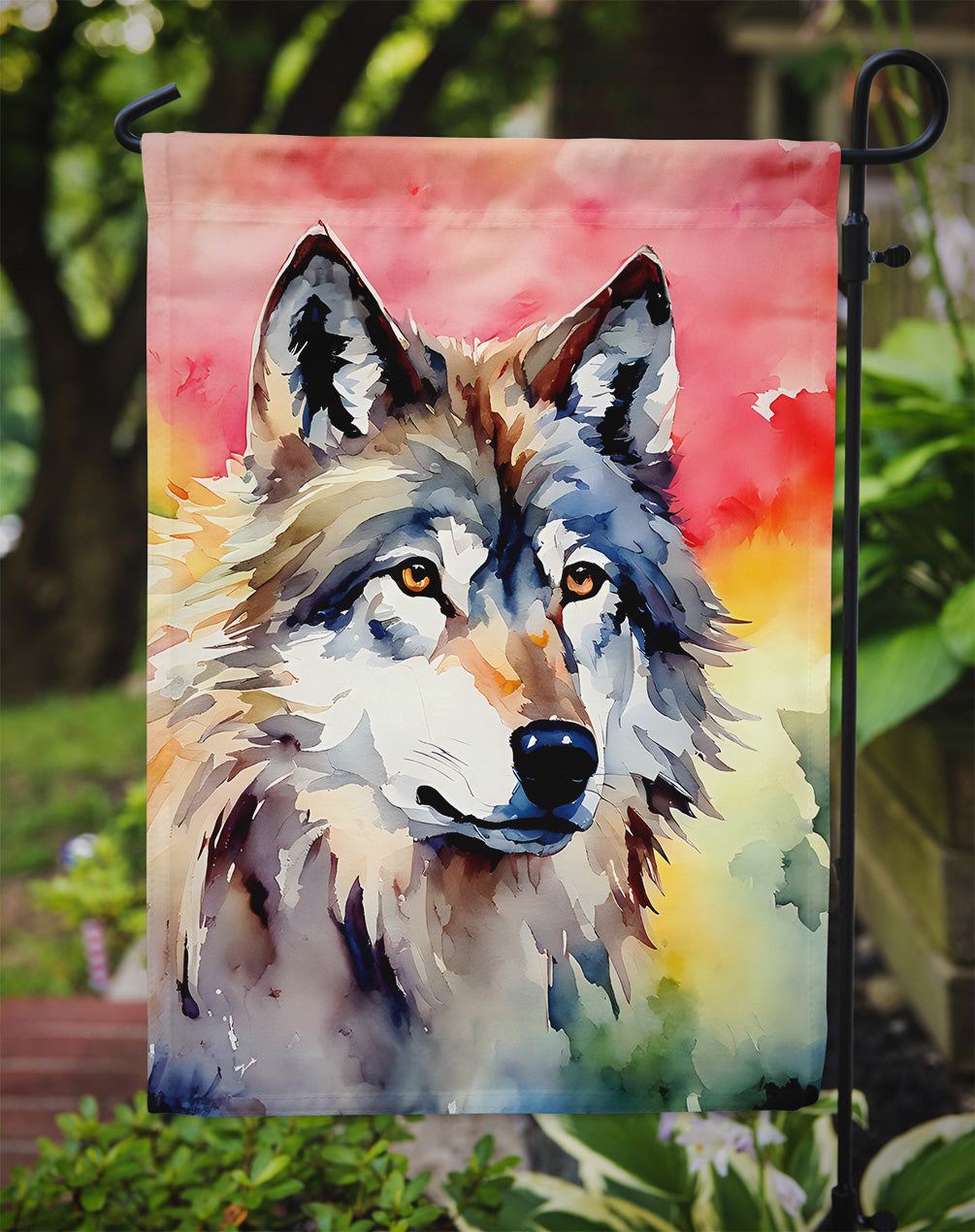 Wolves Wolf  Garden Flag