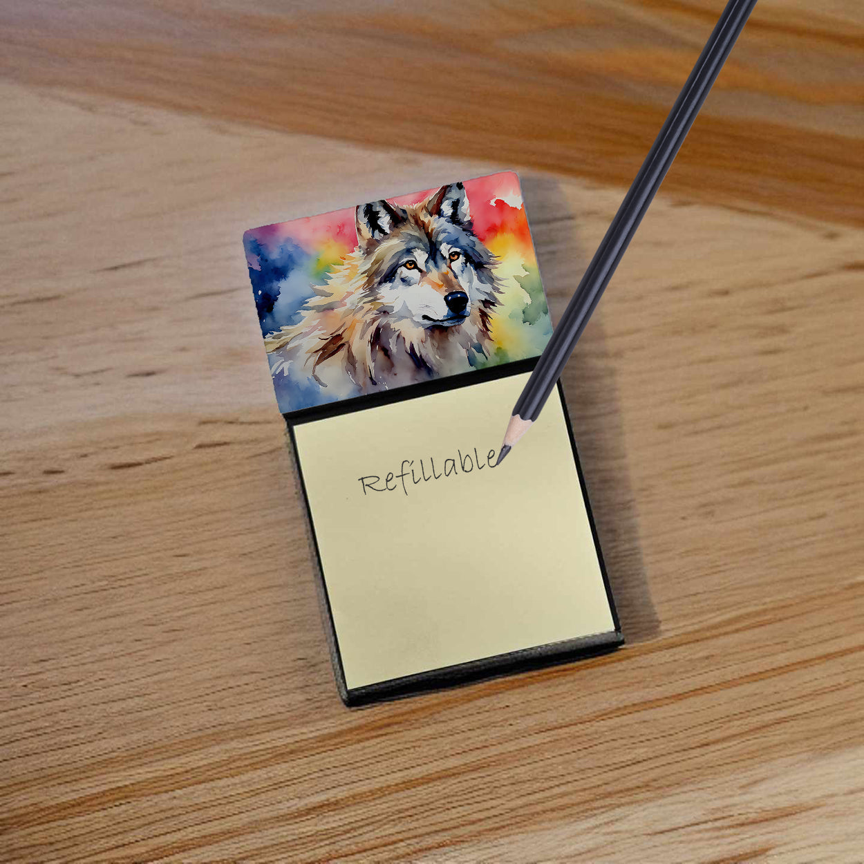 Buy this Wolves Wolf  Sticky Note Holder