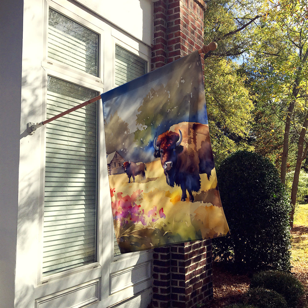 Wood Bison House Flag