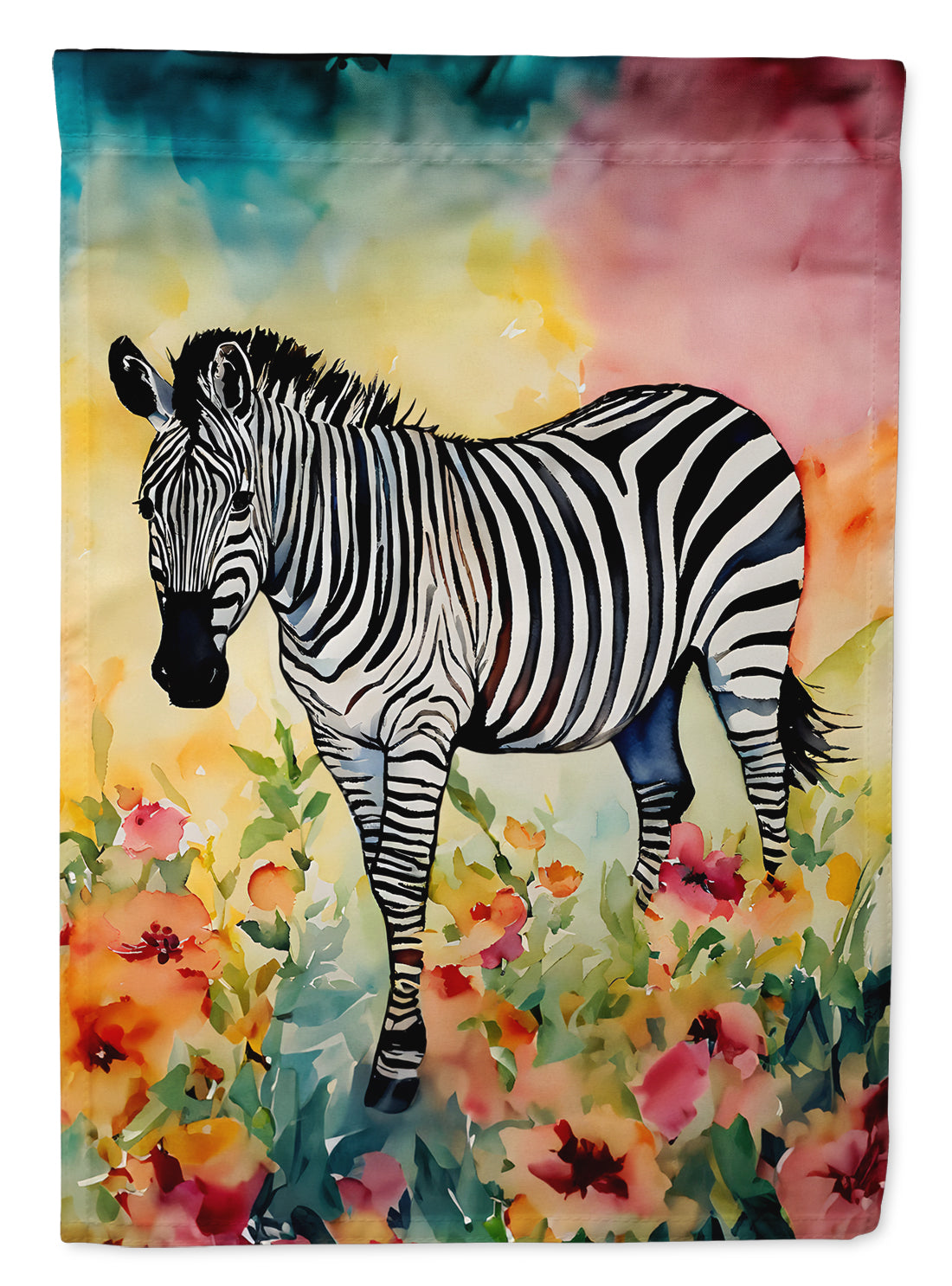 Buy this Zebra Garden Flag