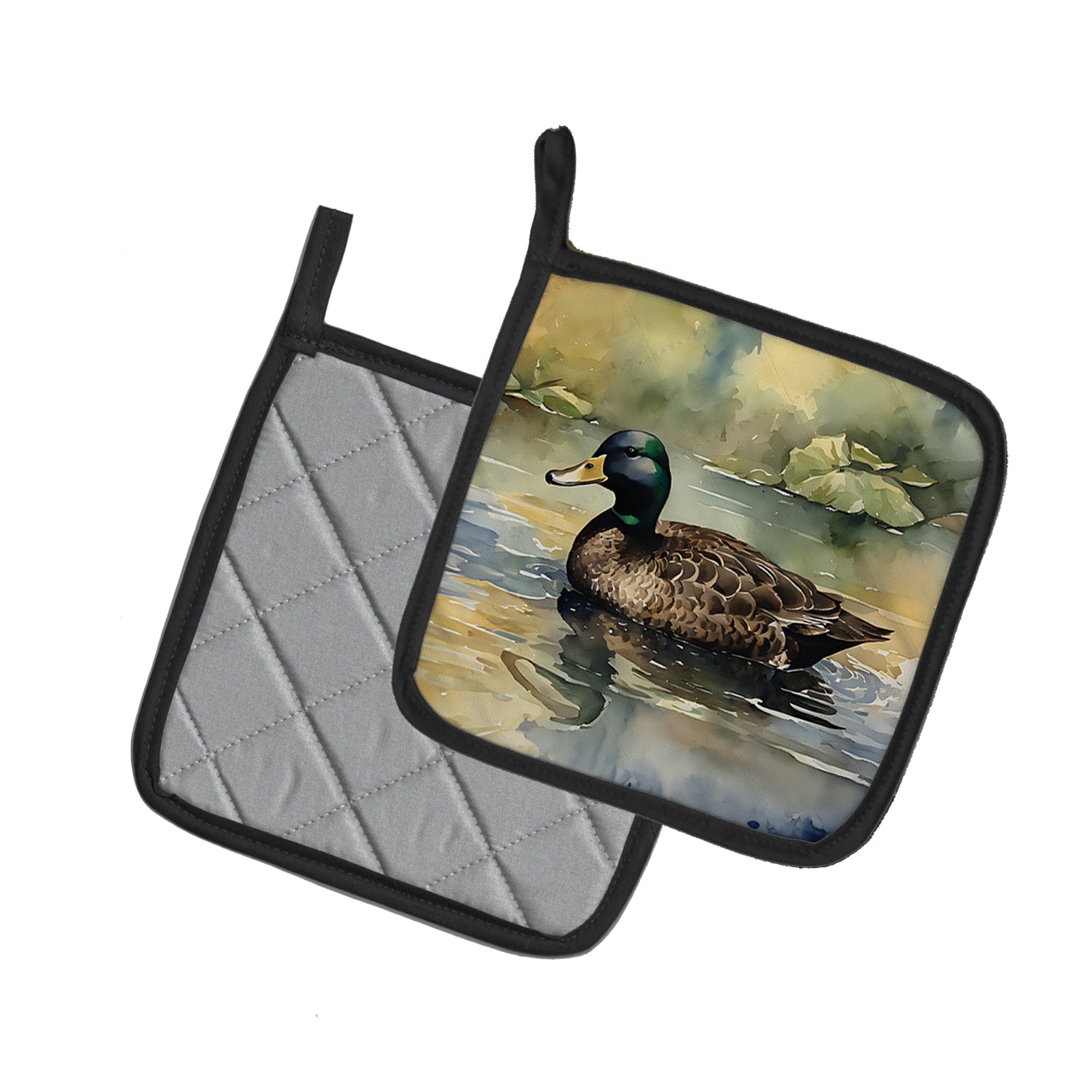 Buy this American Black Duck Pair of Pot Holders