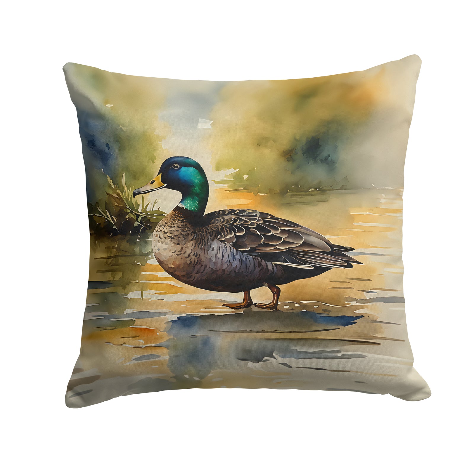 Buy this American Black Duck Throw Pillow