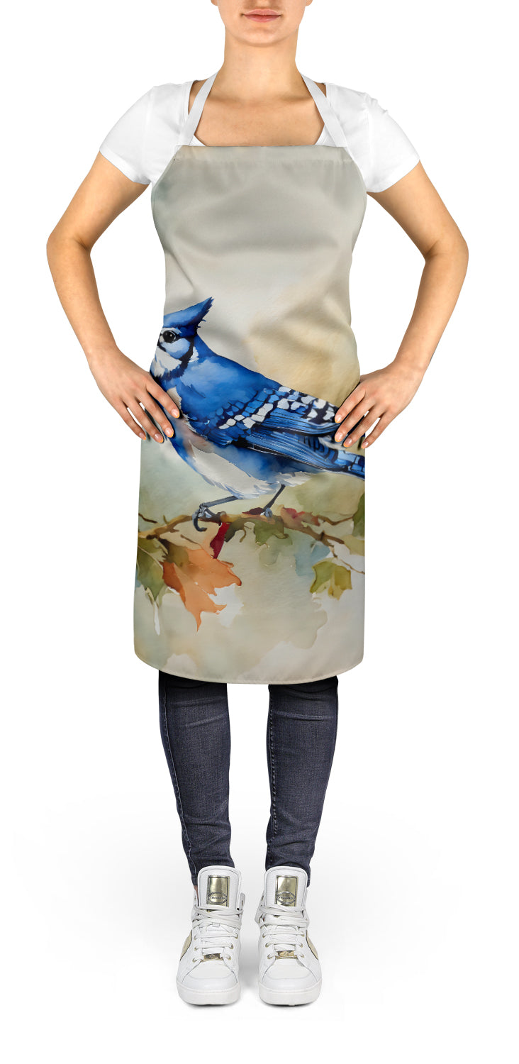 Blue Jay Apron