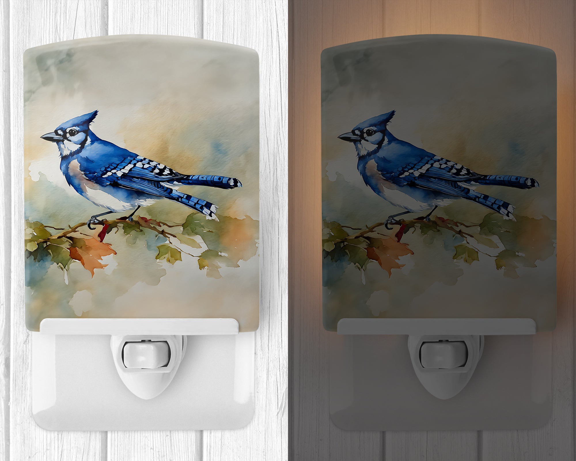 Buy this Blue Jay Ceramic Night Light