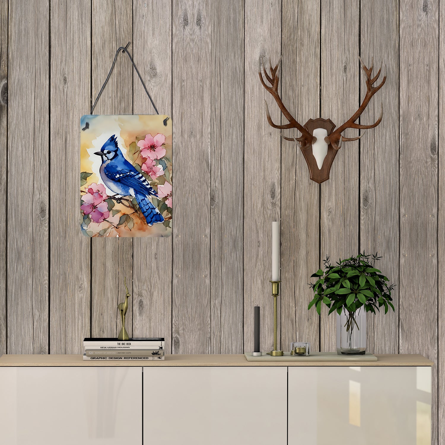 Blue Jay Wall or Door Hanging Prints