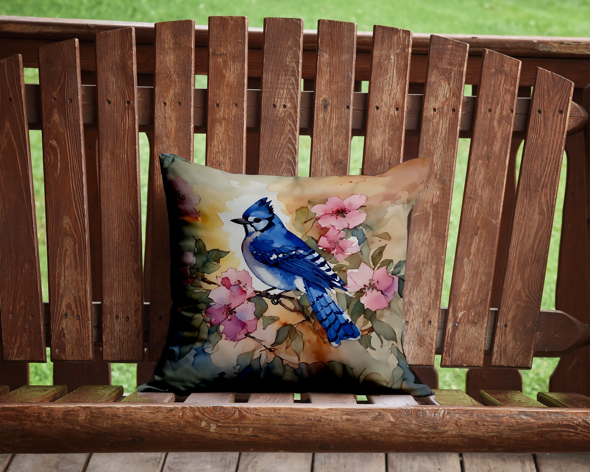 Buy this Blue Jay Throw Pillow