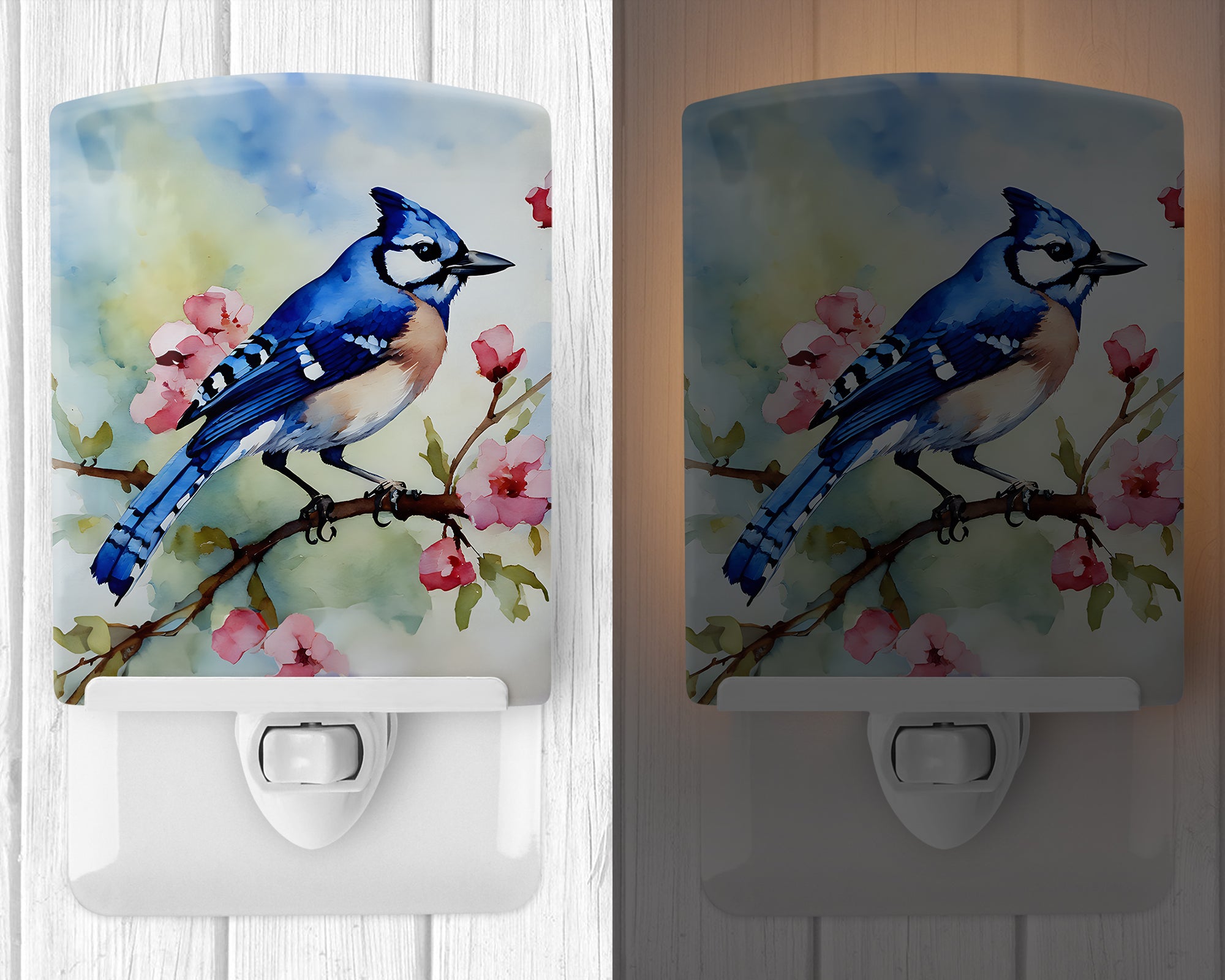 Buy this Blue Jay Ceramic Night Light