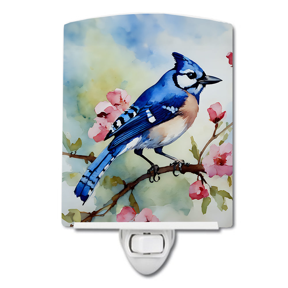 Buy this Blue Jay Ceramic Night Light