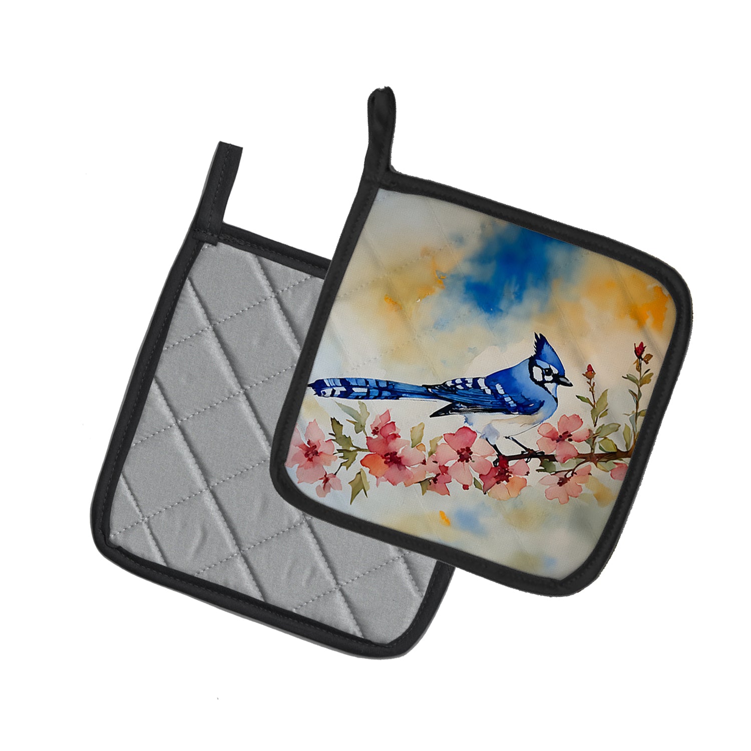 Buy this Blue Jay Pair of Pot Holders