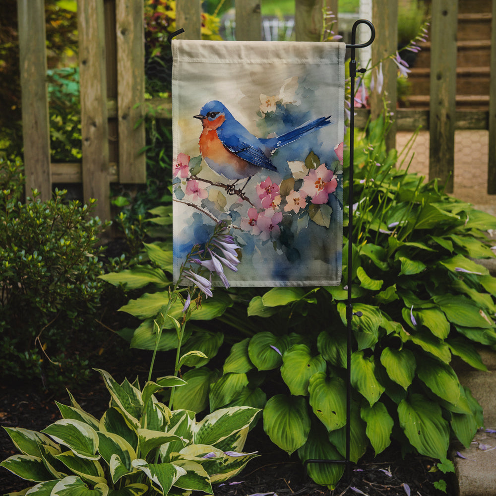 Bluebird Garden Flag