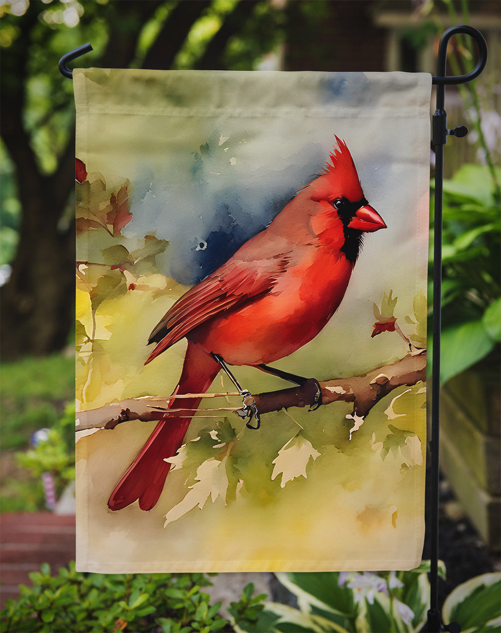 Cardinal Garden Flag