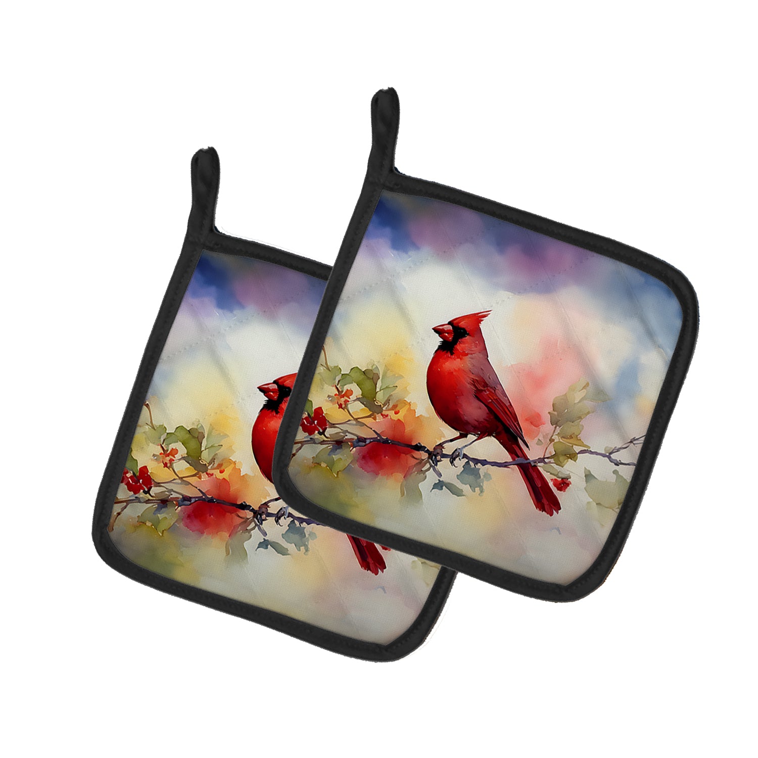 Buy this Cardinal Pair of Pot Holders