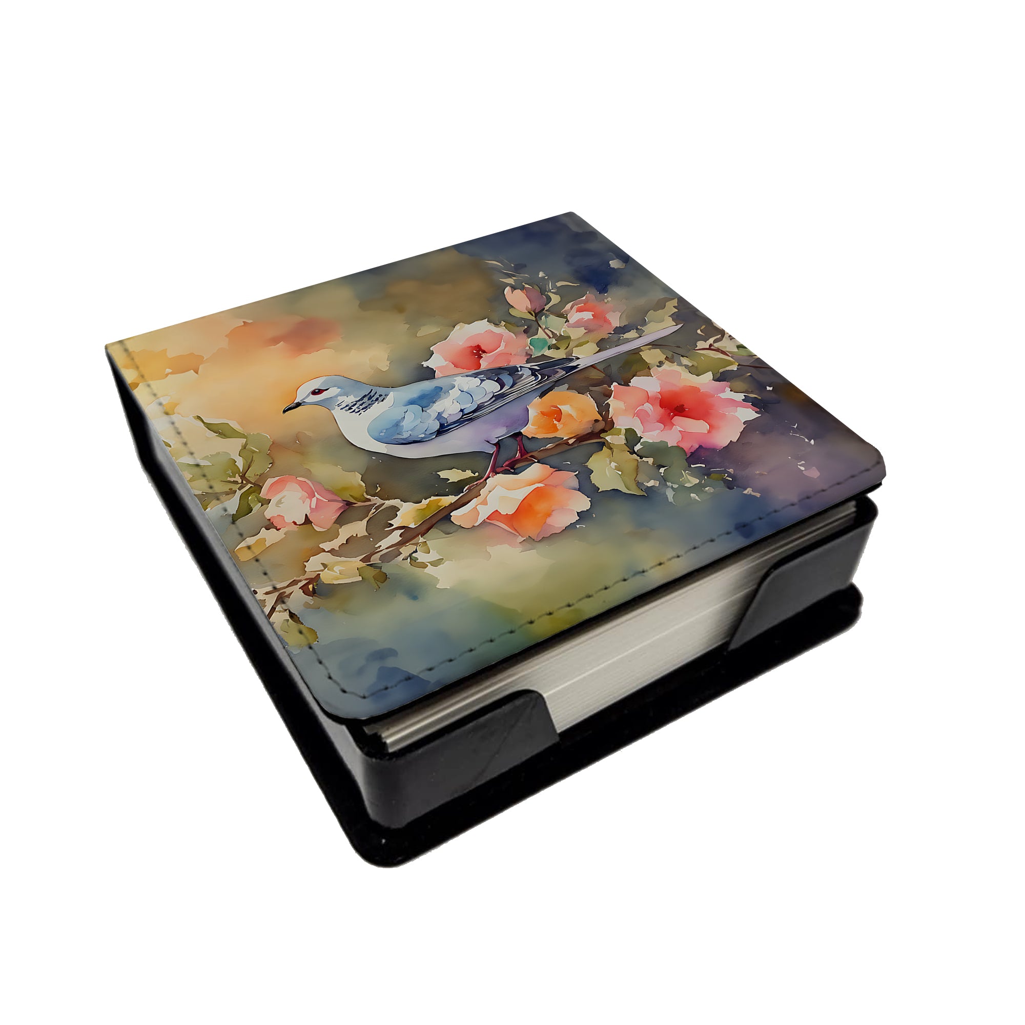 Buy this Dove PU Leather Note Paper Holder