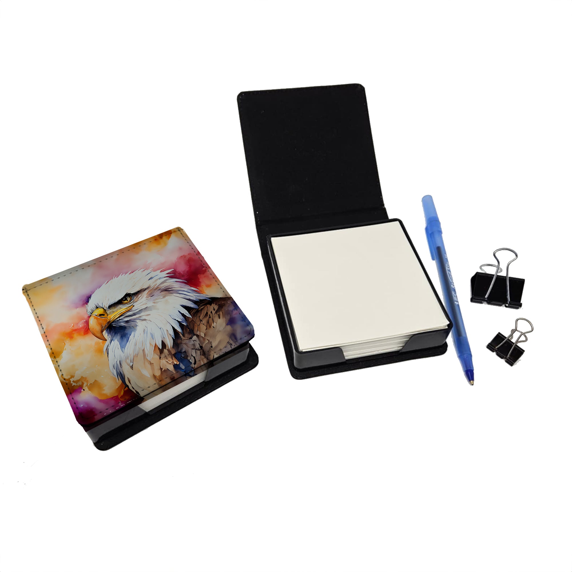 Buy this Eagle PU Leather Note Paper Holder