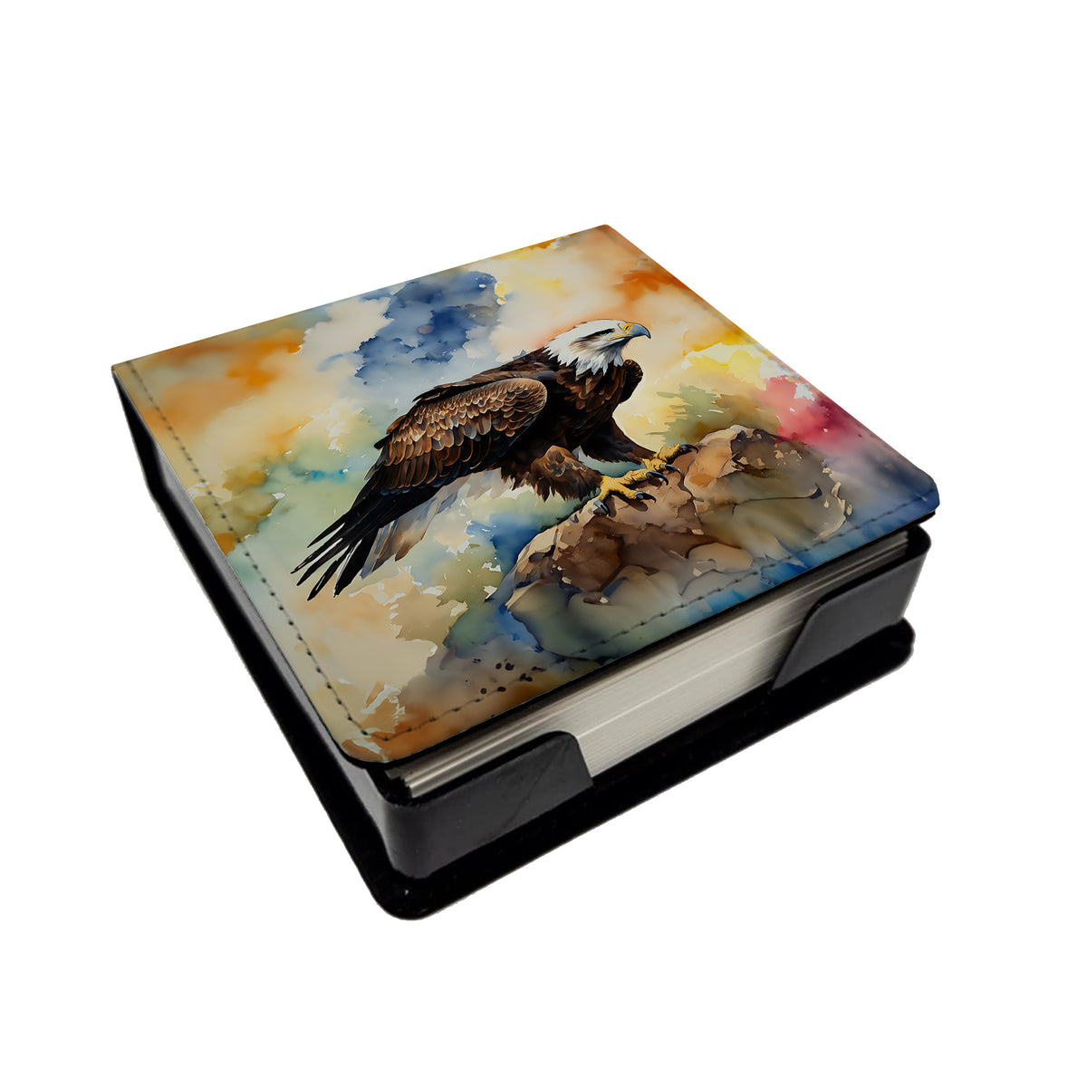 Buy this Eagle PU Leather Note Paper Holder