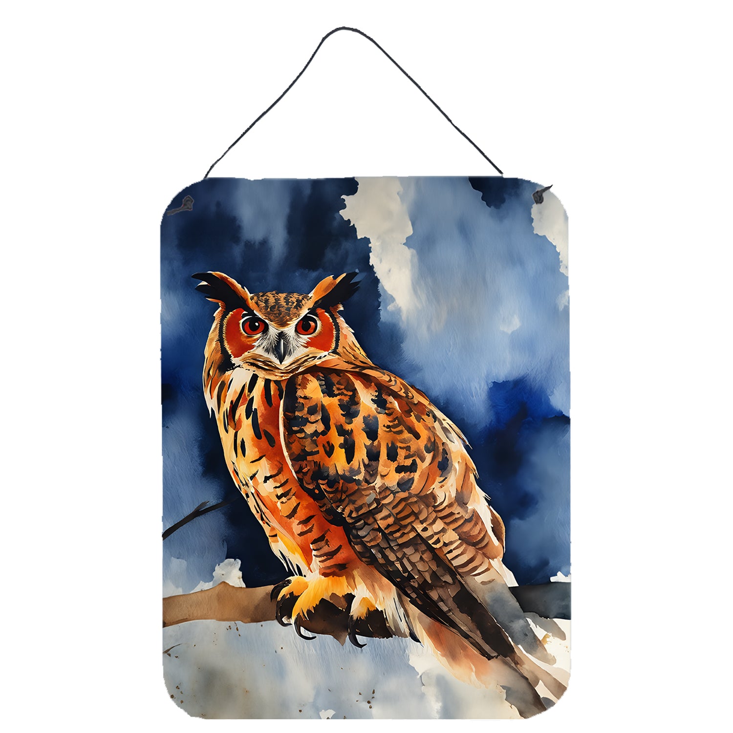 Buy this Eurasian Eagle Owl Wall or Door Hanging Prints