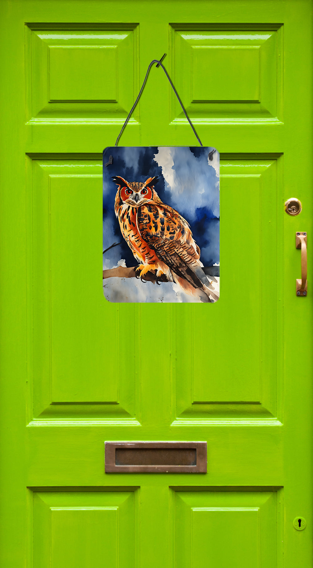 Buy this Eurasian Eagle Owl Wall or Door Hanging Prints